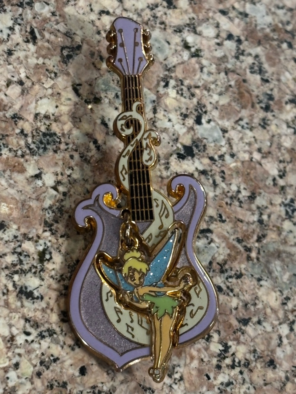 WDW Walt Disney World DISNEY PIN 2009 Guitar Series with Tinker Bell TINK